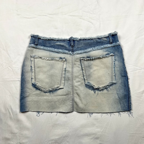 Y2K Younique Jeans Low Rise Mini Skirt - Picture 4 of 7